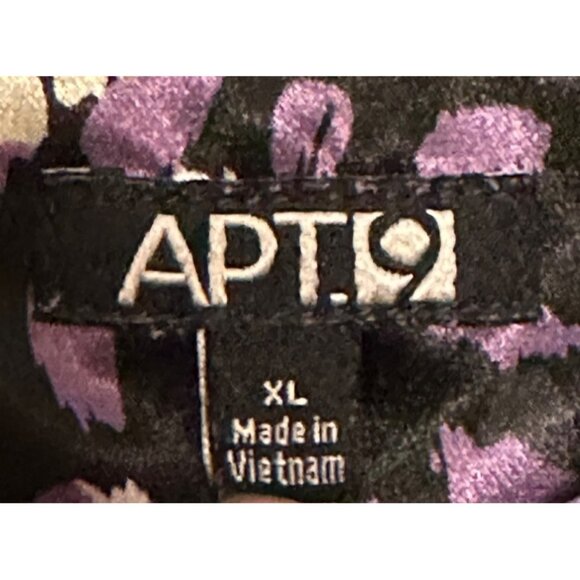 APT. 9 Sleeveless Geometric Blouse Polyester Spandex Blend Women's Size XL - Picture 5 of 13